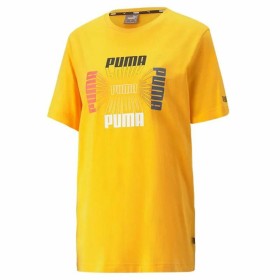 Herren Kurzarm-T-Shirt Puma Essential Logo Repeat Graphic Gelb von Puma, T-Shirts - Ref: S6471983, Preis: 20,88 €, Rabatt: %