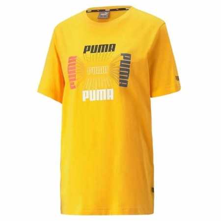 T-shirt à manches courtes homme Puma Essential Logo Repeat Graphic Jaune de Puma, T-shirts - Réf : S6471983, Prix : 20,88 €, ...