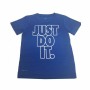 Camiseta de Manga Corta Infantil Nike Verbaige Azul de Nike, Camisetas de manga corta - Ref: S6472125, Precio: 18,22 €, Descu...