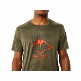 T-shirt à manches courtes homme Asics FUJITRAIL Vert de Asics, Homme - Réf : S6472251, Prix : 29,22 €, Remise : %