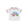 Camiseta de Manga Corta Infantil HappyFriday Mr Fox Little Birds Multicolor 3-6 Meses de HappyFriday, Partes de arriba - Ref:...