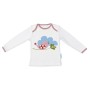 Maglia a Maniche Lunghe per Bambini HappyFriday Mr Fox Little Birds Multicolore 9-12 Mesi di HappyFriday, Parti superiori - R...