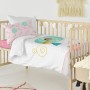 Duvet cover set HappyFriday Mr Fox Pumpkin Multicolour Baby Crib 2 Pieces | Tienda24 - Global Online Shop Tienda24.eu