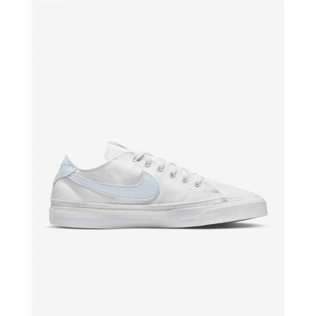 Sapatilhas de Desporto Mulher Nike Court Legacy Canvas Branco Mulher de Nike, Mulher - Ref: S6479607, Preço: 64,71 €, Descont...