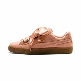 Laufschuhe für Damen Puma Basket Heart Damen Lachsfarben von Puma, Damen - Ref: S6483522, Preis: 74,46 €, Rabatt: %