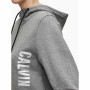 Chaqueta Deportiva para Mujer Calvin Klein Full Zip Gris oscuro | Tienda24 - Global Online Shop Tienda24.eu