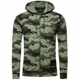 Giacca Sportiva da Uomo Calvin Klein Full Zip Verde di Calvin Klein, Vestiti caldi - Rif: S6483554, Prezzo: 97,01 €, Sconto: %