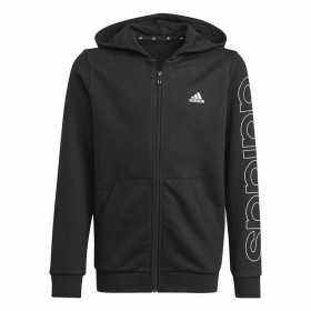 Sportjacke für Kinder Adidas Essentials Schwarz von Adidas, Warme Kleidung - Ref: S6483557, Preis: 35,44 €, Rabatt: %