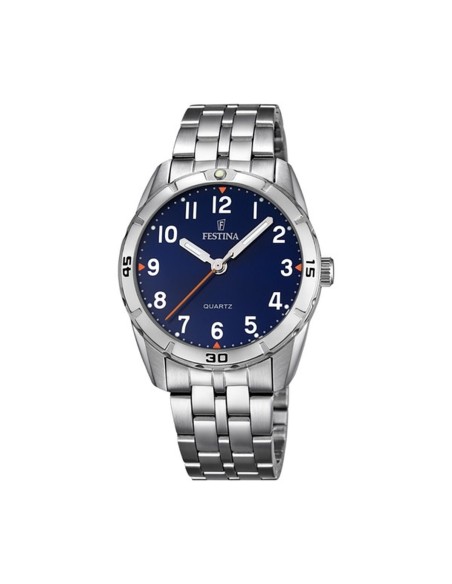 Relógio masculino Festina F16907/2 Prateado | Tienda24 Tienda24.eu