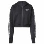 Casaco de Desporto para Mulher Reebok Tape Pack Full Zip Preto de Reebok, Roupa de abrigo - Ref: S6483604, Preço: 45,59 €, De...