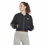 Casaco de Desporto para Mulher Reebok Tape Pack Full Zip Preto de Reebok, Roupa de abrigo - Ref: S6483604, Preço: 45,59 €, De...