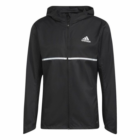 Sportjackefür Herren Adidas Own the Run Schwarz von Adidas, Warme Kleidung - Ref: S6483609, Preis: 28,54 €, Rabatt: %