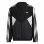 Children's Sports Jacket Adidas Coupe-Vent Colorblock Black by Adidas, Warm clothing - Ref: S6483623, Price: 41,45 €, Discoun...