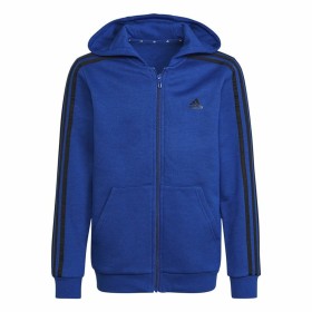 Chaqueta Deportiva para Niños Adidas Essentials 3 Azul de Adidas, Ropa de abrigo - Ref: S6483659, Precio: 42,14 €, Descuento: %