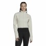 Veste de Sport pour Femme Adidas Aeroready Studio Beige de Adidas, Vêtements chauds - Réf : S6483687, Prix : 55,95 €, Remise : %