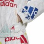 Giacca Sportiva da Donna Adidas Essentials Multi-Colored Logo Bianco | Tienda24 - Global Online Shop Tienda24.eu