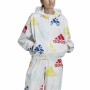 Chaqueta Deportiva para Mujer Adidas Essentials Multi-Colored Logo Blanco de Adidas, Ropa de abrigo - Ref: S6483688, Precio: ...