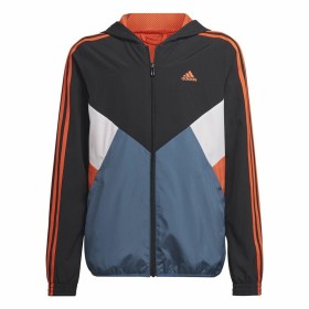 Children's Sports Jacket Adidas Colorblock Black by Adidas, Warm clothing - Ref: S6483704, Price: 41,96 €, Discount: %