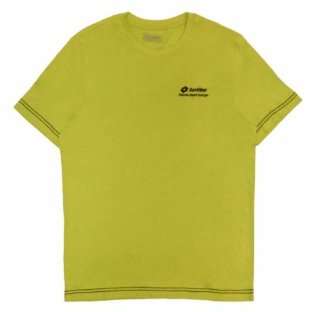 Maglia a Maniche Corte Uomo Lotto Brett Giallo Verde limone | Tienda24 - Global Online Shop Tienda24.eu