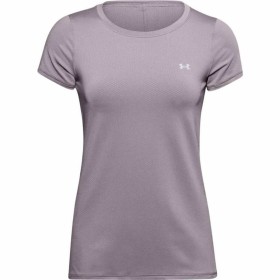 T-shirt à manches courtes femme Under Armour HeatGear Violet de Under Armour, Femme - Réf : S6483817, Prix : 26,45 €, Remise : %