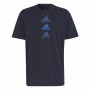 Herren Kurzarm-T-Shirt Adidas Designed To Move Logo | Tienda24 - Global Online Shop Tienda24.eu