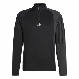 Maglia a Maniche Lunghe Uomo Adidas 1/4-Zip Nero di Adidas, Maglie a manica lunga - Rif: S6483839, Prezzo: 41,03 €, Sconto: %