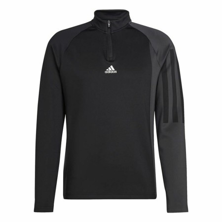 Camisola de Manga Comprida Homem Adidas 1/4-Zip Preto de Adidas, Camisolas de manga comprida - Ref: S6483839, Preço: 0,00 €, ...