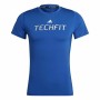 Men’s Short Sleeve T-Shirt Adidas techfit Graphic Blue | Tienda24 - Global Online Shop Tienda24.eu