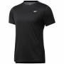 Camisola de Manga Curta Homem Reebok Workout Ready Tech Preto | Tienda24 - Global Online Shop Tienda24.eu