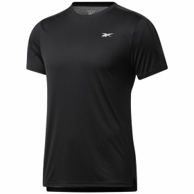 Maglia a Maniche Corte Uomo Reebok Workout Ready Tech Nero di Reebok, Uomo - Rif: S6483908, Prezzo: 20,88 €, Sconto: %