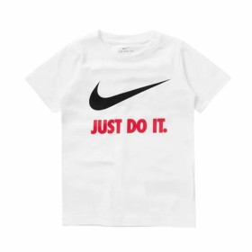 Kurzarm-T-Shirt für Kinder Nike Swoosh Just Do It Weiß von Nike, Junge - Ref: S6483920, Preis: 0,00 €, Rabatt: %