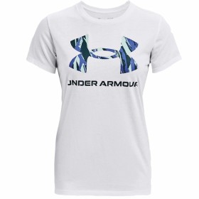 Women’s Short Sleeve T-Shirt Under Armour Graphic White Under Armour - 1