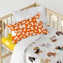 Duvet cover set HappyFriday Mr Fox Dogs Multicolour Baby Crib 2 Pieces by HappyFriday, Quilts and quilt covers - Ref: D161417...