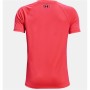 Children’s Short Sleeve T-Shirt Under Armour Tech Hybrid Red | Tienda24 - Global Online Shop Tienda24.eu