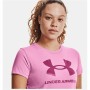 Camiseta de Manga Corta Mujer Under Armour Graphic Rosa de Under Armour, Mujer - Ref: S6483930, Precio: 0,00 €, Descuento: %