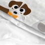 Parure de couette HappyFriday Mr Fox Dogs Multicouleur Lit de bébé 2 Pièces de HappyFriday, Couettes et housses de couette - ...