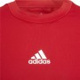 Maillot de Football à Manches Courtes pour Enfants Adidas Techfit Top Rouge | Tienda24 - Global Online Shop Tienda24.eu