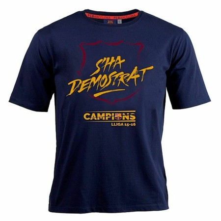 Kurzärmiges Fußball T-Shirt für Männer F.C. Barcelona S'ha Demostrat 15/16 | Tienda24 - Global Online Shop Tienda24.eu