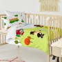 Duvet cover set HappyFriday Mr Fox Piggys Multicolour Baby Crib 2 Pieces by HappyFriday, Quilts and quilt covers - Ref: D1614...