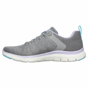 Sapatilhas de Desporto Mulher Skechers Flex Appeal 4.0 Cinzento de Skechers, Ténis - Ref: S6484196, Preço: 53,25 €, Desconto: %