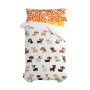 Juego de funda nórdica HappyFriday Mr Fox Dogs Multicolor Cama de 105 2 Piezas de HappyFriday, Edredones y fundas para edredó...