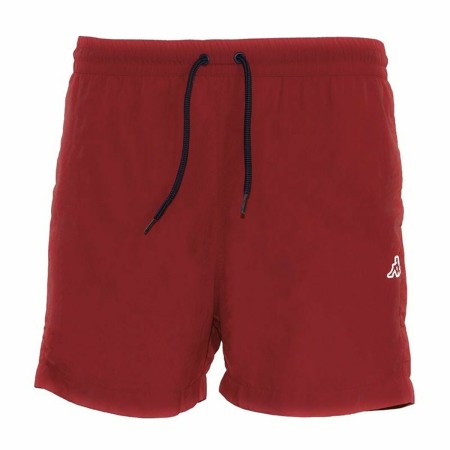 Calção de Banho Homem Kappa Iounia Vermelho de Kappa, Roupa de banho - Ref: S6484485, Preço: 24,60 €, Desconto: %