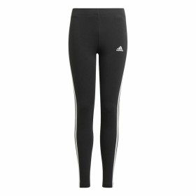 Leggings de Desporto Infantis Adidas Essentials 3 Stripes Preto de Adidas, Menina - Ref: S6484516, Preço: 0,00 €, Desconto: %