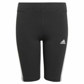 Leggings de Sport pour Enfants Adidas Essentials 3 Stripes Noir de Adidas, Fille - Réf : S6484519, Prix : 0,00 €, Remise : %