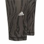 Children’s Sports Shorts Adidas 7/8 Sport Animal Print Black | Tienda24 - Global Online Shop Tienda24.eu