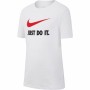 T shirt à manches courtes Enfant Nike Sportswear Blanc | Tienda24 - Global Online Shop Tienda24.eu