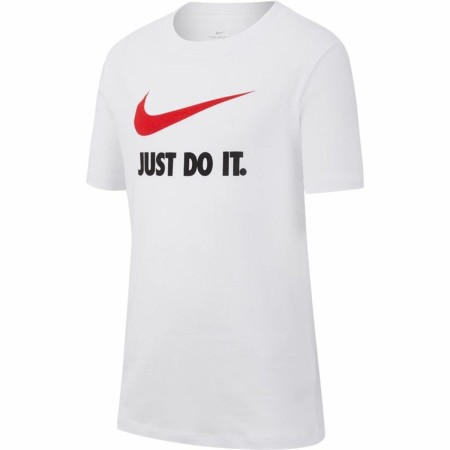 Kurzarm-T-Shirt für Kinder Nike Sportswear Weiß | Tienda24 - Global Online Shop Tienda24.eu