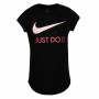 Maglia a Maniche Corte per Bambini Nike Swoosh JDI Nero di Nike, T-shirt - Rif: S6484948, Prezzo: 16,29 €, Sconto: %