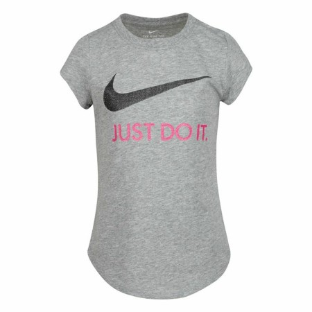 Camiseta de Manga Corta Infantil Nike Swoosh JDI Gris de Nike, Camisetas de manga corta - Ref: S6484949, Precio: 16,29 €, Des...