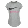 T shirt à manches courtes Enfant Nike Swoosh JDI Gris de Nike, T-shirts - Réf : S6484949, Prix : 16,29 €, Remise : %